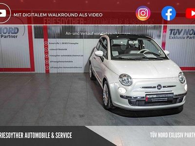 Gebraucht Fiat 500 Lounge 69 PS (50 kW) 2010 Weiß Kleinwagen