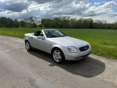 Gebraucht Mercedes SLK200 136 PS (100 kW) 1999 Silber Cabrio