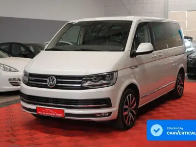 Gebraucht VW Multivan Highline 204 PS (150 kW) 2016 Weiß Van / Kleinbus