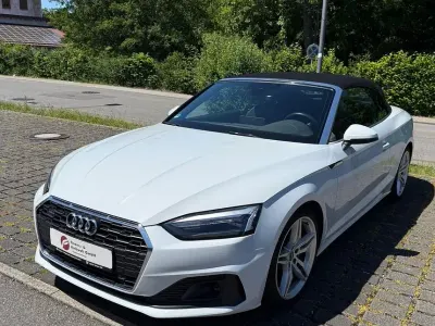 Gebraucht Audi A5 Cabriolet Basis 190 PS (139 kW) 2020 Weiß Cabrio