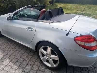 Gebraucht Mercedes SLK200 163 PS (119 kW) 2004 Silber Cabrio
