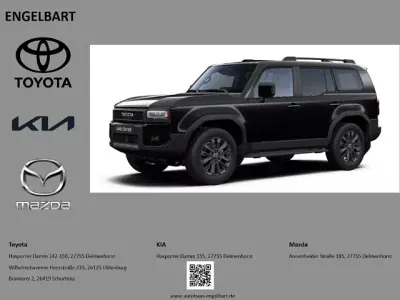 Neu Toyota Land Cruiser Lounge 205 PS (150 kW) 2026 Schwarz SUV