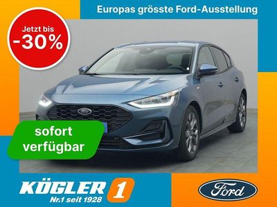Neu Ford Focus ST-Line X 125 PS (91 kW) 2025 Blau Limousine