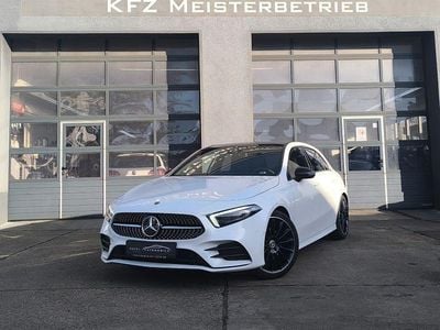 Gebraucht Mercedes A200 AMG line 150 PS (110 kW) 2023 Digitalweiß Limousine
