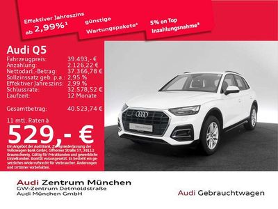 Gebraucht Audi Q5 Ambiente 204 PS (150 kW) 2023 Ibisweiß SUV