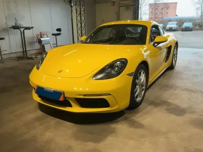 Gebraucht Porsche 718 Cayman Basis 299 PS (219 kW) 2020 Gelb Coupé