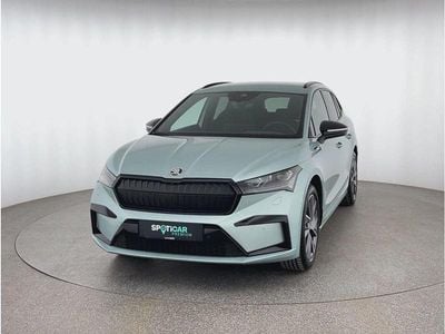 Gebraucht Skoda Enyaq iV SportLine 150 kW (204 PS) 2021 Silber (metallic) SUV