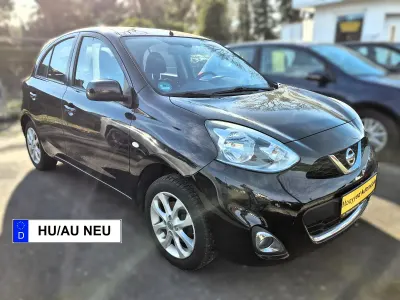 Gebraucht Nissan Micra Acenta 80 PS (58 kW) 2012 Schwarz Kleinwagen