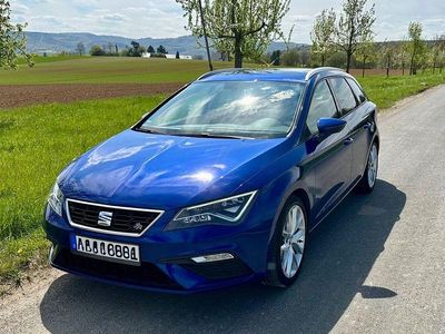 Usata Seat Leon ST FR 125 CV (91 kW) 2018 Blu Station wagon