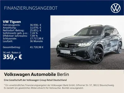 Gebraucht VW Tiguan R-line 190 PS (139 kW) 2023 Delfingrau metallic SUV