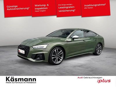 Gebraucht Audi S5 Sportback Ambiente 341 PS (250 kW) 2022 Distriktgrün metallic (metallic) Kleinwagen