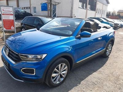 Usata VW T-Roc Cabriolet 150 CV (110 kW) 2020 Blu Cabrio