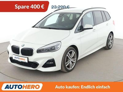Gebraucht BMW 220 Gran Tourer M Sport 190 PS (139 kW) 2018 Weiß Van / Kleinbus