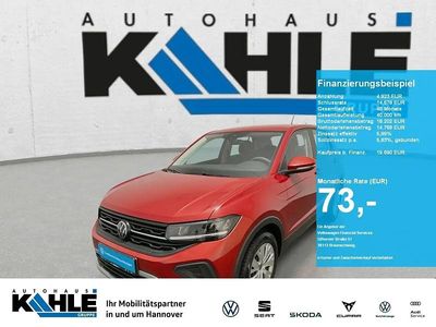 Second-hand VW T-Cross 95 CP (69 kW) 2025 Roșu SUV