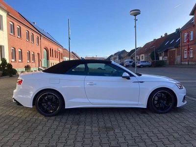 Gebraucht Audi A5 Cabriolet Advanced 204 PS (150 kW) 2020 Weiß Cabrio