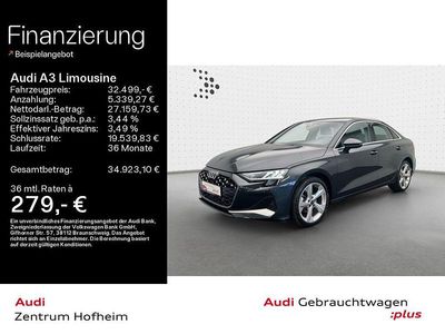 Usata Audi A3 Advanced 150 CV (110 kW) 2025 Grigio Berlina