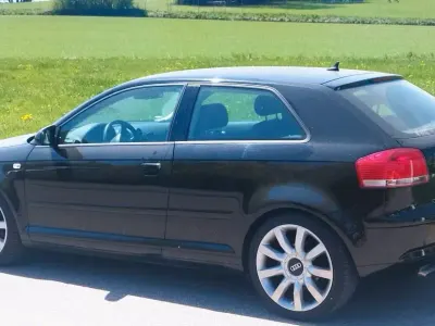 Gebraucht Audi A3 Sport 105 PS (77 kW) 2007 Schwarz Kleinwagen