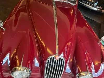 Gebraucht Jaguar XK 198 PS (145 kW) 1955 Rot Coupé