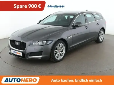 Gebraucht Jaguar XF Portfolio 163 PS (119 kW) 2018 Grau Kombi