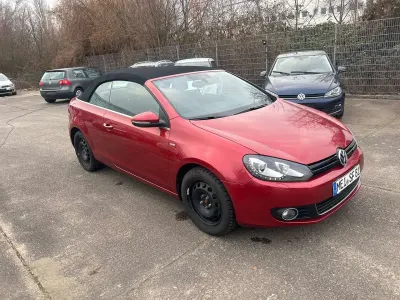 Gebraucht VW Golf Cabriolet Life 140 PS (102 kW) 2013 Sunset red metallic Cabrio