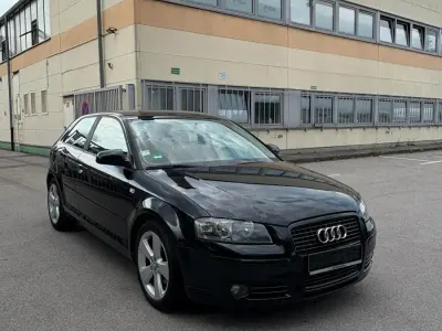 Gebraucht Audi A3 102 PS (75 kW) 2005 Schwarz Kleinwagen