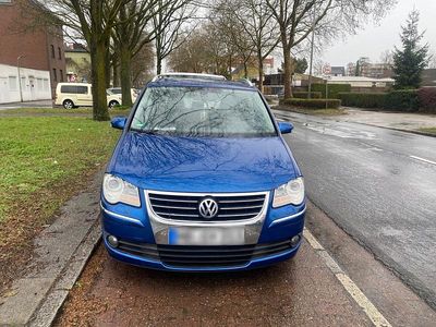 Gebraucht VW Touran 140 PS (102 kW) 2007 Blau Van / Kleinbus