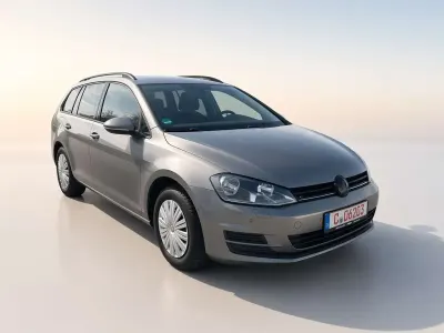 Gebraucht VW Golf VII Cup 105 PS (77 kW) 2014 Limestone grey metallic Kombi