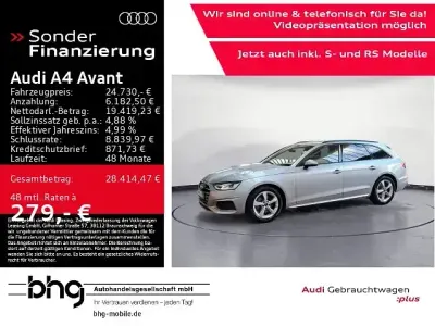 Gebraucht Audi A4 Advanced Plus 163 PS (119 kW) 2023 Florettsilber metallic Kombi