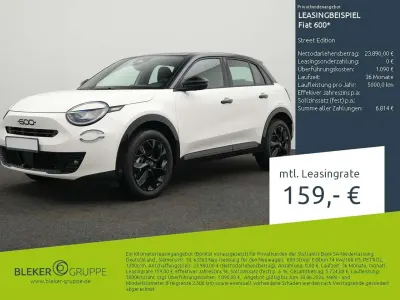 Neu Fiat 600 Street 101 PS (74 kW) 2026 Weiß SUV