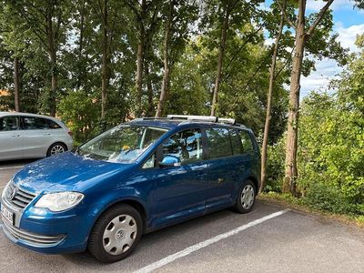 Gebraucht VW Touran 105 PS (77 kW) 2007 Blau Van / Kleinbus