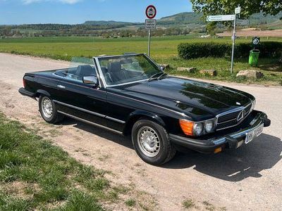 Usata Mercedes SL380 163 CV (119 kW) 1983 Nero Cabrio