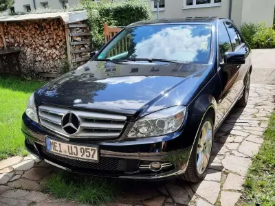 Brugt Mercedes C230 Avantgarde 204 HK (150 kW) 2009 Sort Sedan