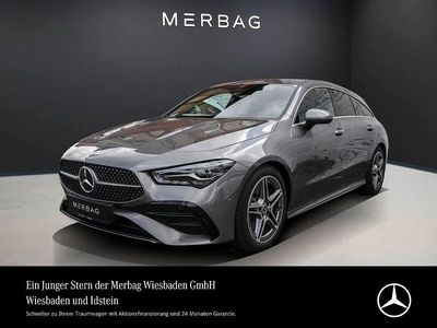 Mountain grau Gebraucht 2024 Mercedes CLA200 Shooting Brake Advanced Plus Kombi | 31.350 € (Guter Preis)