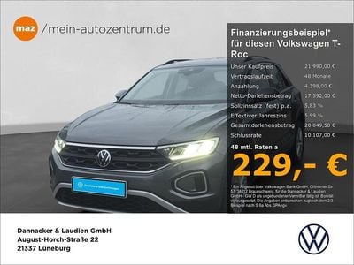 Gebraucht VW T-Roc Life 150 PS (110 kW) 2022 Indiumgrau metallic SUV