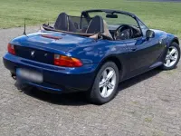 Second-hand BMW Z3 140 CP (102 kW) 1998 Albastru Cabrio