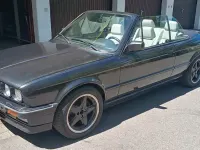 Gebraucht BMW 320 Cabriolet Sport Line 129 PS (94 kW) 1990 Schwarz Cabrio