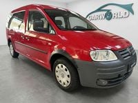 Gebraucht VW Caddy Maxi 105 PS (77 kW) 2010 Rot Van / Kleinbus
