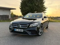 Gebraucht Mercedes E220 AMG line 194 PS (142 kW) 2019 Schwarz Limousine