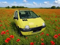 Używany Renault Twingo 60 KM (44 kW) 2000 Żółty Hatchback