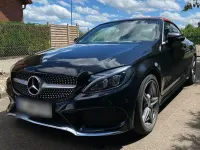 Gebraucht Mercedes C200 AMG line 184 PS (135 kW) 2016 Schwarz Cabrio