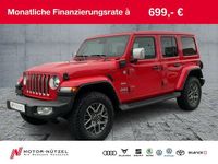 Gebraucht Jeep Wrangler Sahara 381 PS (280 kW) 2022 Firecracker red c/c SUV