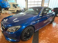 Gebraucht Mercedes C220 Edition 170 PS (125 kW) 2018 Blau Cabrio