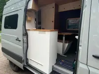 Gebraucht VW Crafter 163 PS (119 kW) 2014 Grau Van