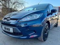 Gebraucht Ford Fiesta Trend 82 PS (60 kW) 2009 Blau Kleinwagen