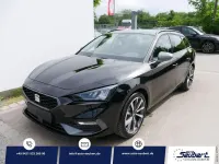 Neu Seat Leon FR 150 PS (110 kW) 2025 Midnight schwarz metallic Kombi