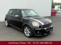 Gebraucht Mini ONE 98 PS (72 kW) 2010 Schwarz Kleinwagen