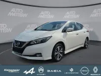 Occasion Nissan Leaf Acenta 110 kW (150 ch) 2021 Blanc Citadine