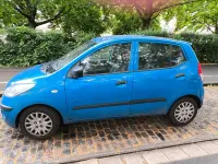 Gebraucht Hyundai i10 67 PS (49 kW) 2009 Blau Kleinwagen