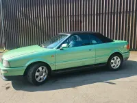 Käytetty Audi 80 116 HP (85 kW) 1997 Vihreä Avoauto