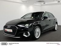 Gebraucht Audi A3 Advanced 110 PS (80 kW) 2023 Schwarz Limousine